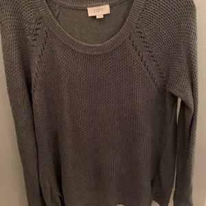 Gray Sweater w Details